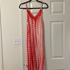 Tie dye coverup